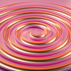 Elegant minimal background. 3d illustration, 3d rendering.