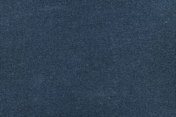 Close-up fabric abstract dark blue colour abstract pattern texture background, top view highly detailed resolution. copy space & surface for any design.