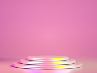 Beautiful luxury New Year Christmas holiday background. 3d illustration, 3d rendering. 3d illustration, 3d rendering.