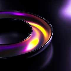 Elegant minimal background. 3d illustration, 3d rendering.