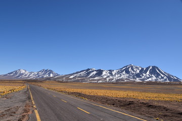 road in mountains
