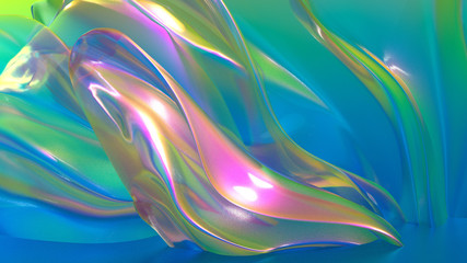 Beautiful, light, elegant background. 3d illustration, 3d rendering.