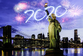 New Year 2020 in New York