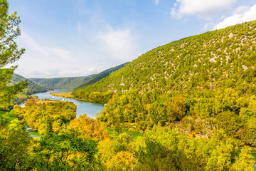 Valley of the river Krka, Croatia