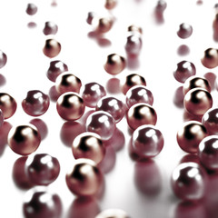 Elegant minimal background. 3d illustration, 3d rendering.