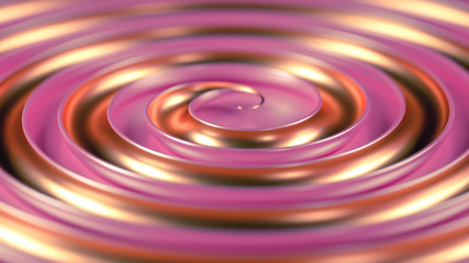 Elegant minimal background. 3d illustration, 3d rendering.