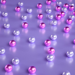 Elegant minimal background. 3d illustration, 3d rendering.