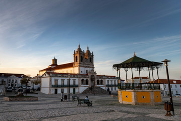 Obraz premium Sanctuary of Our Lady of Nazare, Portugal.