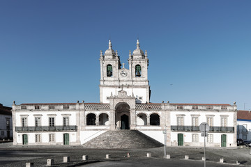 Fototapeta na wymiar Sanctuary of Our Lady of Nazare, Portugal.