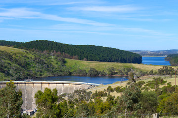 Fototapeta na wymiar Myponga Reservoir