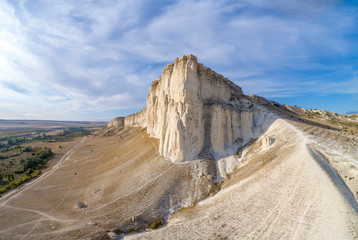 White Rock (AK-Kaya, Crimea) aerial photography
