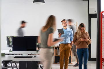 Creative People working in office