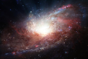 Starry outer space. The elements of this image furnished by NASA.