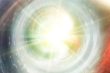 Abstract galaxy whirlpool with light. The elements of this image furnished by NASA.