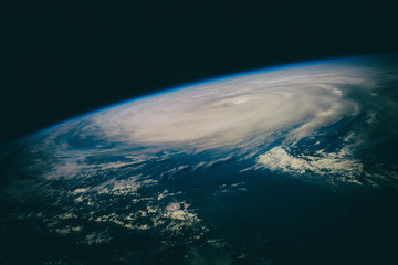 Beautiful earth from space. Space beauty. The elements of this i