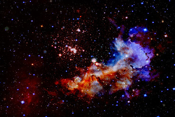 Space and galaxy. The elements of this image furnished by NASA.