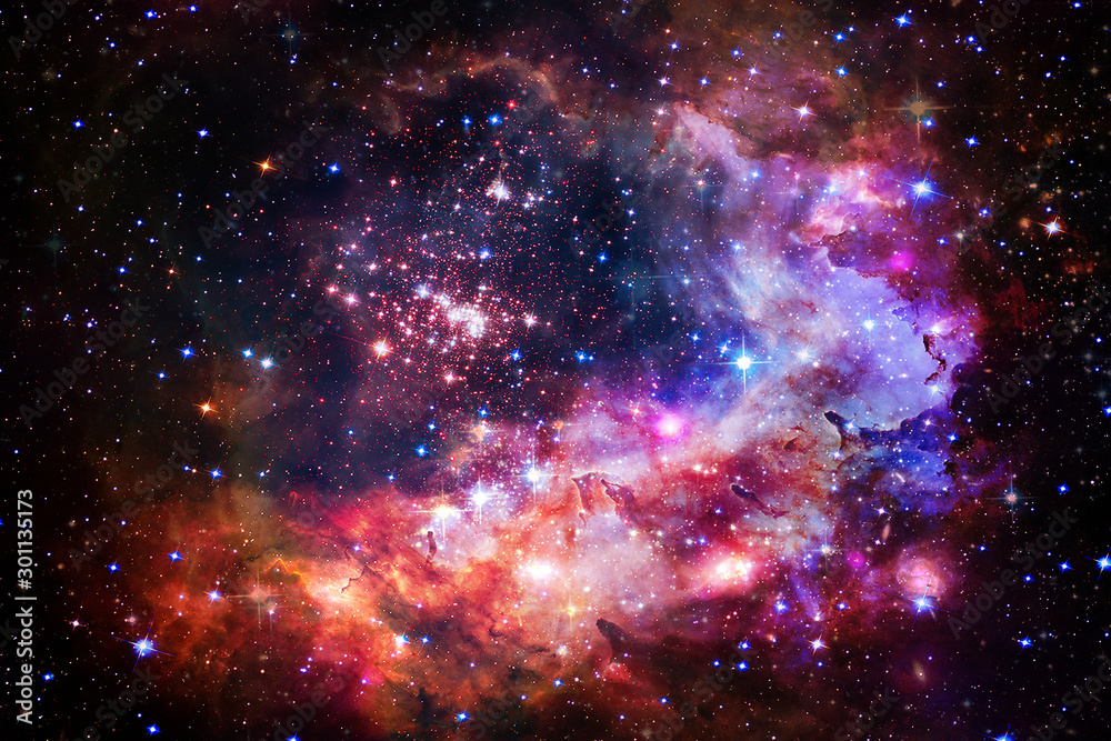 Canvas Prints space and galaxy. the elements of this image furnished by nasa.
