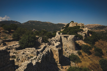 The Nimrod Fortress or Nimrod Castle is a medieval Ayyubid castle situated on the southern slopes...