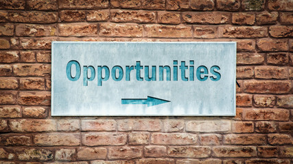 Street Sign to Opportunities