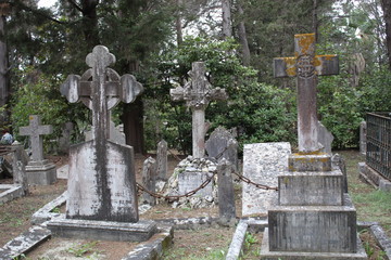 britischer Friedhof Korfu Kekyra Stadt