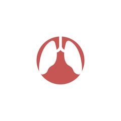 Lung Logo Template vector symbol