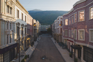 old street in venice italy