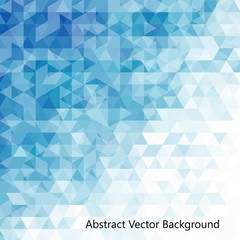 Abstract textured polygonal background. Vector blurry triangle background design. eps 10