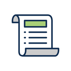In Compliance Icon with paper, checks & list