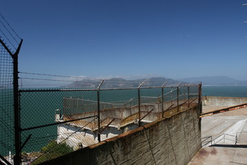 Alcatraz Island - Recreation Yard - San Franciso, USA