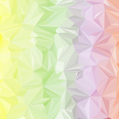 abstract triangular background. Vector graphics. mosaic style. pastel geometric design. eps 10