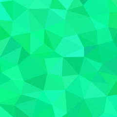 green geometric background. abstract vector illustration triangular design. polygonal style. eps 10