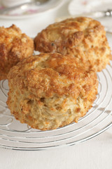 Savoury cheese scones