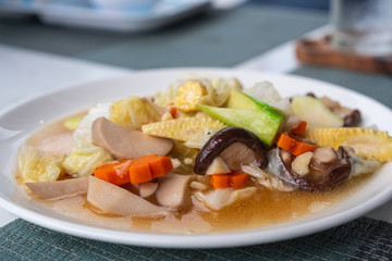 Fried Vegetables Is a healthy food