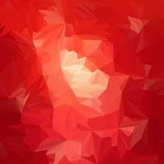 red abstract geometric background. triangular design. polygonal style. eps 10