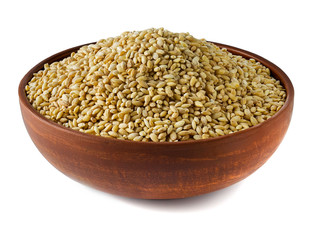 Bowl with grain