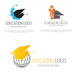 collection of educational logos