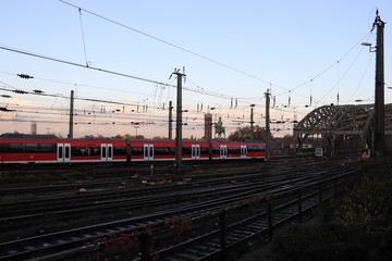 Fototapeta na wymiar Köln Hauptbahnhof