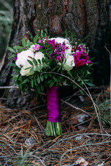Wedding winter bouquet