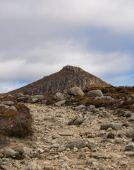 Doan Mountain from Bann's road, Mountains of Mourne,  County Down, Northern Ireland