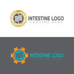 Collection of medical and health logos for clinics, icons of human organs, heart, intestines, lungs, kidneys, vector elements