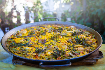 Paella Valenciana auténtica 