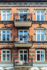 Old classic building in Malmo, Sweden