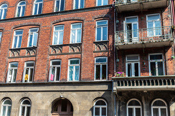 Old classic building in Malmo, Sweden