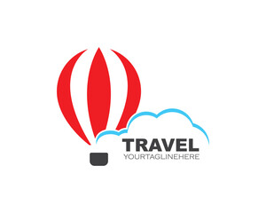 air balloon vector icon illustration design