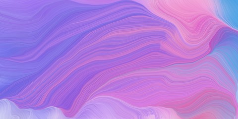 curved motion speed lines background or backdrop with medium purple, plum and orchid colors. dreamy digital abstract art