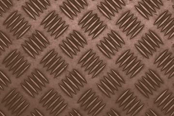 Iron texture in golden rose color