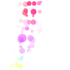 Bubbles Circle Dots Unique  Bright Vector Background