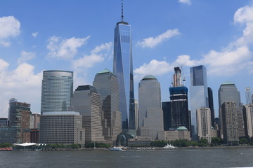 skyline of new york city