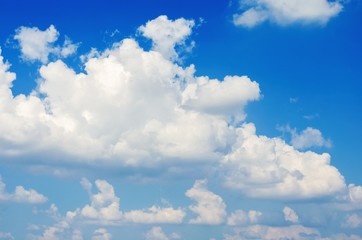 Obraz na płótnie Canvas tranquil with beautiful cloud and blue sky background.