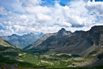 lake in mountains